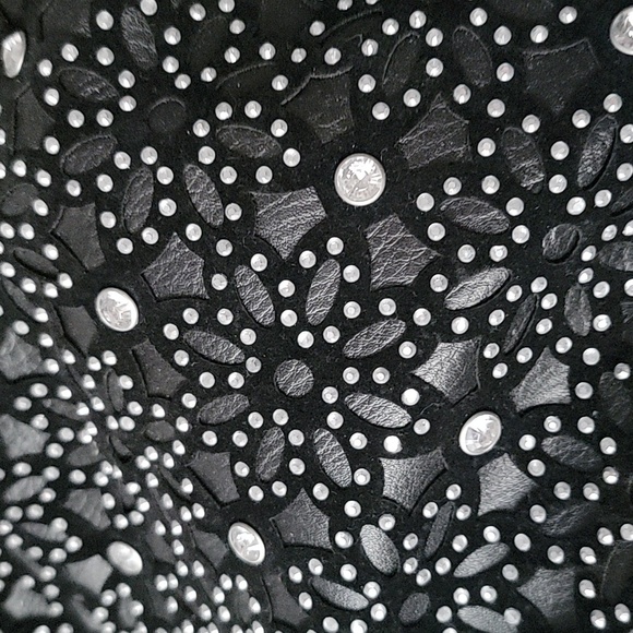 Rhinstone LaTique Cross Body Bag - Picture 2 of 6